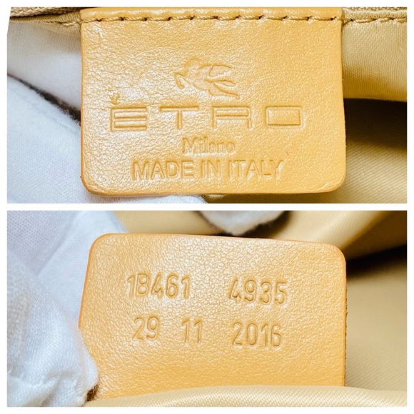 🎉 SALE 🎉 Etro Paisley Print Canvas Tote Bag - Picture 13 of 17